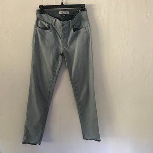 VELVET BRAND BABY BLUE WOMEN'S DENIM STRAIGHT LEG JEANS SIZE 24